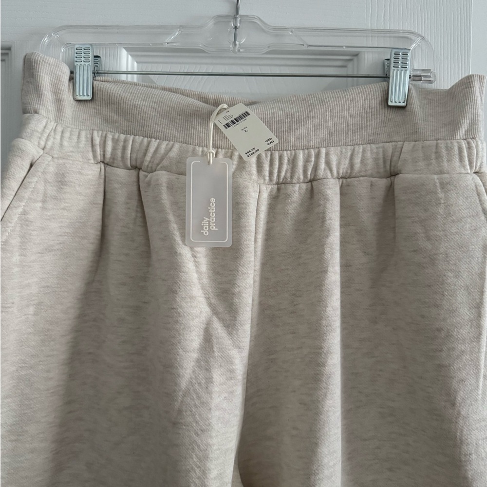 Daily Practice Anthropologie Modern Dancer barrel sweatpants women’s large NWT - Picture 2 of 6